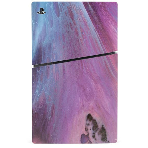 Space Marble PS5 Slim Digital Edition Console Skin